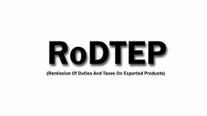 Remission of Duties and Taxes on Exported Products (RoDTEP) logo